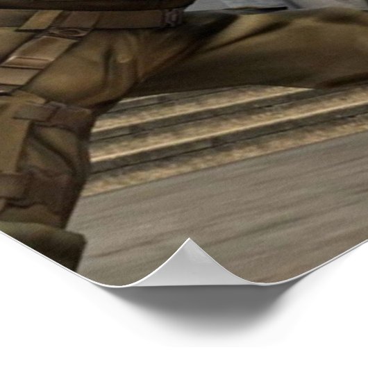 Csgo CT versus T Poster (Hoek)