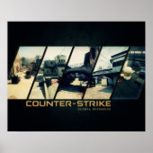CSGO MAPS HQ POSTER (Voorkant)