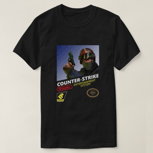 CSGO Retro T-shirt (Design voorkant)
