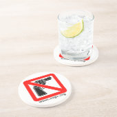 csgv-logo-groot, www.csgv.org zandsteen onderzetter (Zijkant)