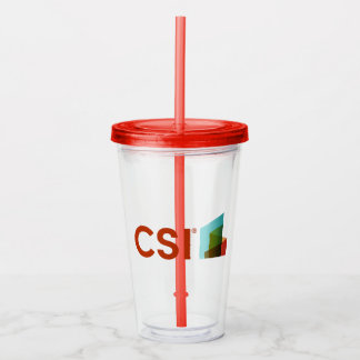 CSI Acrylwaterfles Acryl Drinkbeker