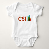 CSI Baby One-Piece Romper (Voorkant)