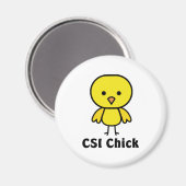 CSI Chick Magneet (Voorkant / Achterkant)