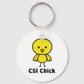 CSI Chick Sleutelhanger (Voorkant)