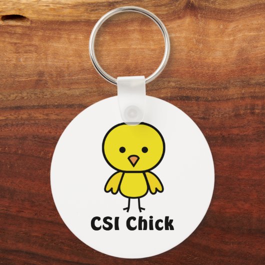 CSI Chick Sleutelhanger (Voorkant)