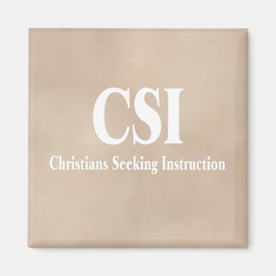 CSI-christenen Magneet