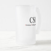 CSI-christenen Matglas Bierpul (Voorkant rechts)
