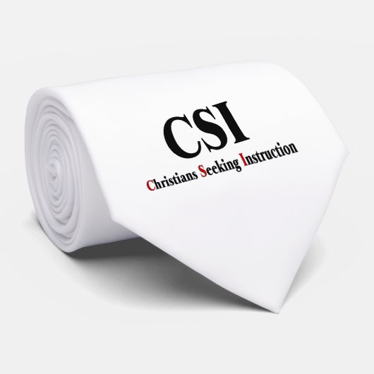 CSI-christenen Stropdas (Opgerold)