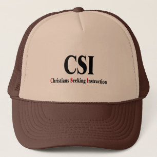 CSI-christenen Trucker Pet