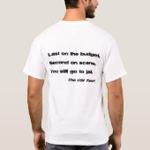 CSI Creed CSI Unauthorised T-shirt (Achterkant)