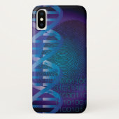 CSI DNA-vingerafdrukwetenschap Case-Mate iPhone Case (Achterkant)