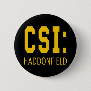 CSI: Haddonfield IL-producten Ronde Button 5,7 Cm