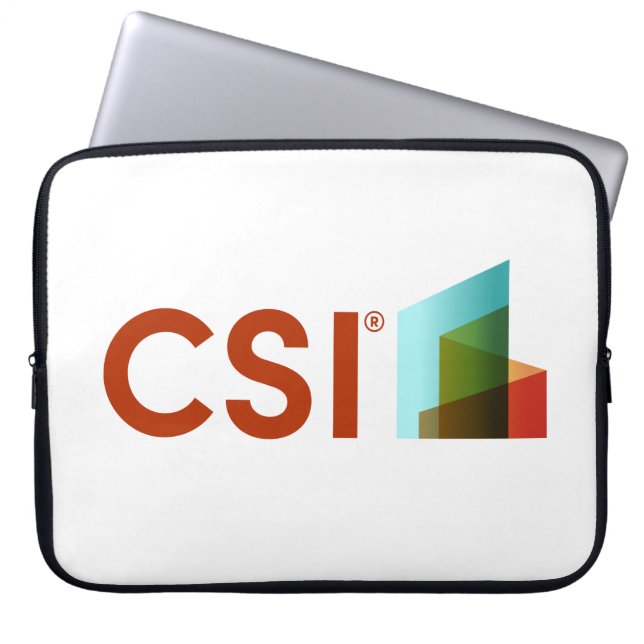 CSI-laptophoes Laptop Sleeve (Voorkant)