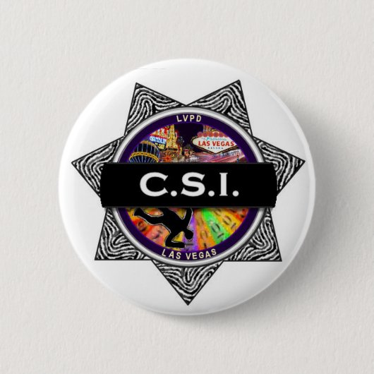 CSI Las Vegas TV Show Button Gift (Voorkant)