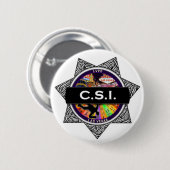 CSI Las Vegas TV Show Button Gift (Voorkant /achterkant)