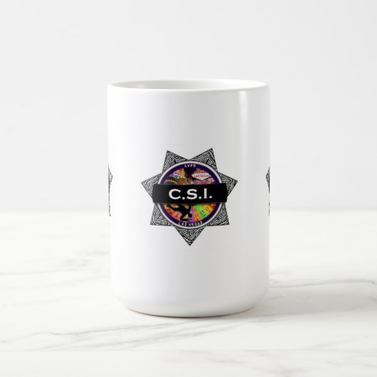 CSI Las Vegas TV Show Mok Gift (Center)