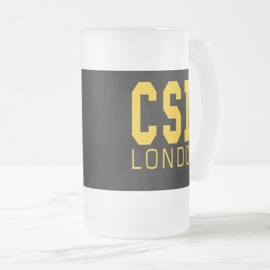 CSI London Products Matglas Bierpul (Voorkant rechts)