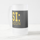 CSI London Products Matglas Bierpul (Voorkant links)