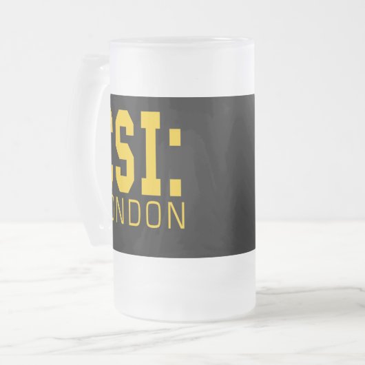 CSI London Products Matglas Bierpul (Voorkant links)