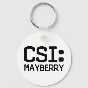 CSI Mayberry Sleutelhanger