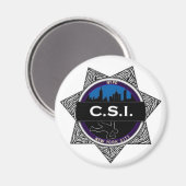 CSI New York TV Show Magnet Gift (Voorkant / Achterkant)