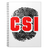 CSI NOTITIEBOEK (Voorkant)