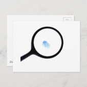 CSI-vingerafdruk Briefkaart (Voorkant / Achterkant)