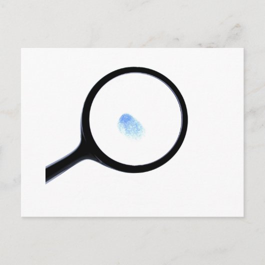 CSI-vingerafdruk Briefkaart (Voorkant)