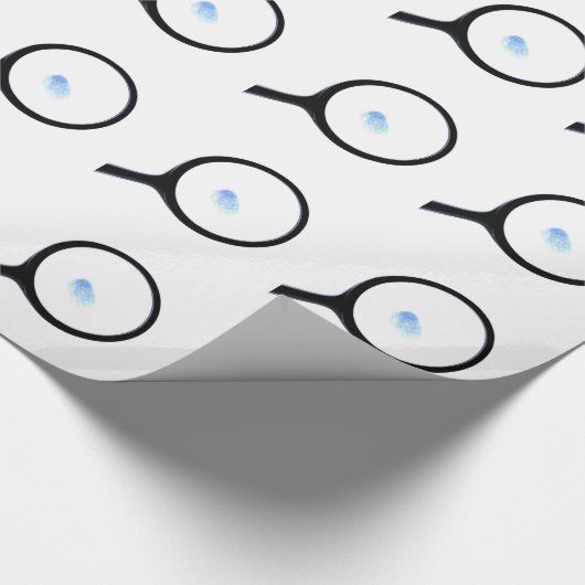 CSI-vingerafdruk Cadeaupapier (Hoek)