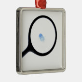 CSI-vingerafdruk Metalen Ornament (Rechts)