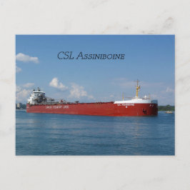 CSL Assiniboine-postkaart Briefkaart
