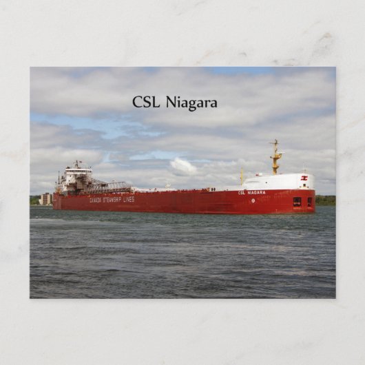 CSL Niagara-postkaart Briefkaart (Voorkant)