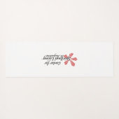 CSL St. Augustine Red Bloom Yoga Mat (Achterkant (horizontaal))