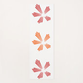 CSL St. Augustine Red Bloom Yoga Mat (Voorkant)