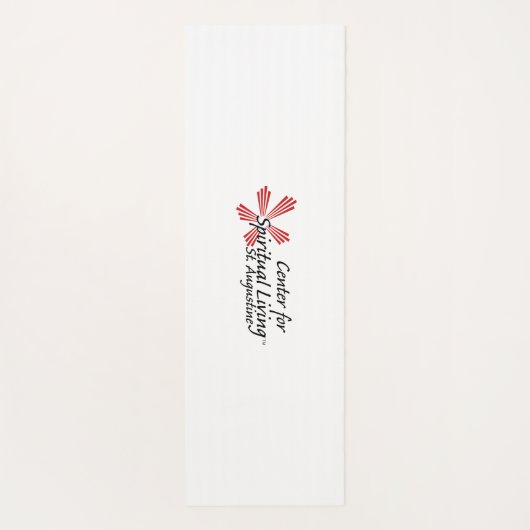 CSL St. Augustine Red Bloom Yoga Mat (Achterkant)
