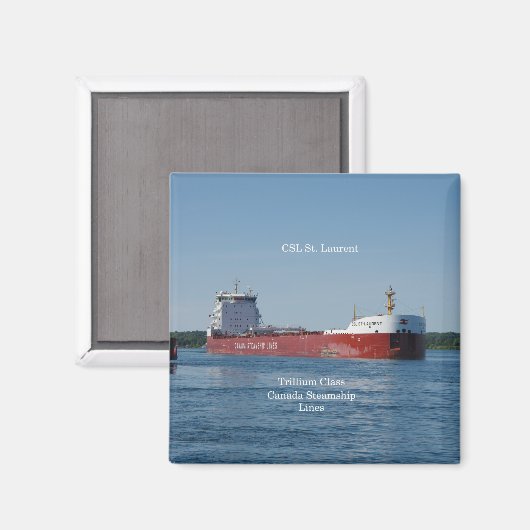 CSL St. Laurent magnet (Voorkant / Achterkant)