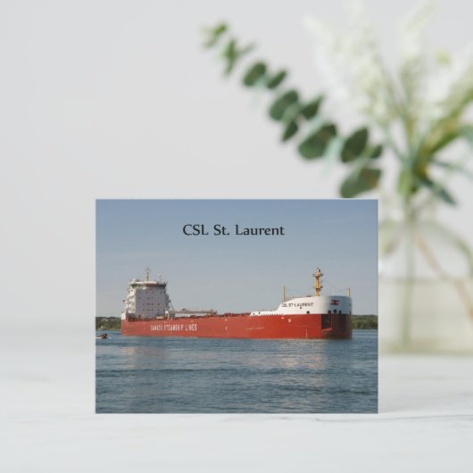 CSL St. Laurent-postkaart Briefkaart (Staand voorkant)