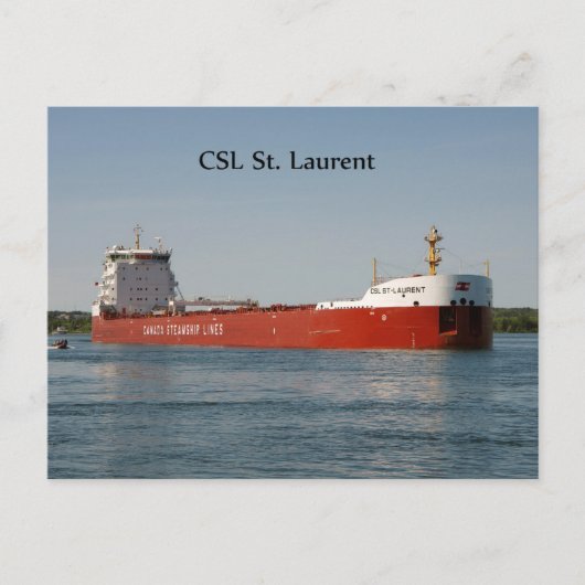 CSL St. Laurent-postkaart Briefkaart (Voorkant)