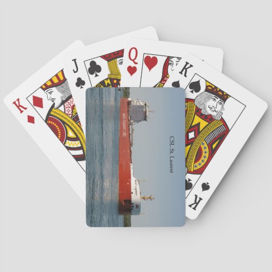 CSL St. Laurent speelkaarten (Achterkant)