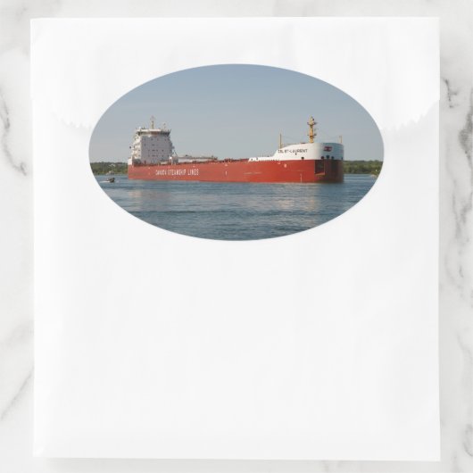 CSL St. Laurent sticker (Tas)