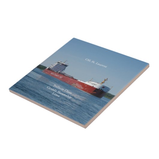 CSL St. Laurent-tegel Tegeltje (Zijkant)