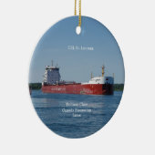 CSL St. Laurent-versiering Keramisch Ornament (Rechts)