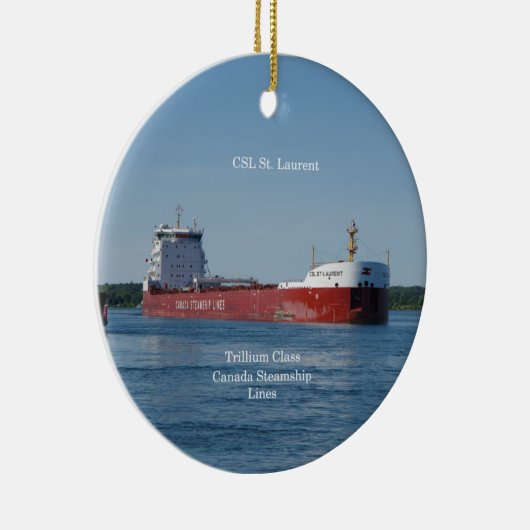 CSL St. Laurent-versiering Keramisch Ornament (Rechts)