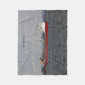 CSL Tadoussac fleece deken (Voorkant)