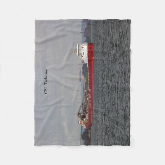 CSL Tadoussac fleece deken (Voorkant)