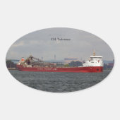 CSL Tadoussac-sticker Ovale Sticker (Voorkant)