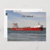 CSL Welland-postkaart Briefkaart (Voorkant / Achterkant)