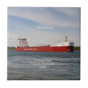 CSL Welland tegel Tegeltje