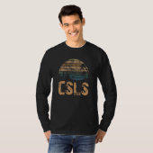CSLS Vintage Sunset Distressed T-shirt (Voorkant volledig)