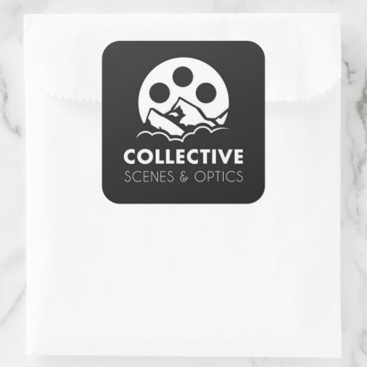 cSo Logo-Sticker Vierkante Sticker (Tas)